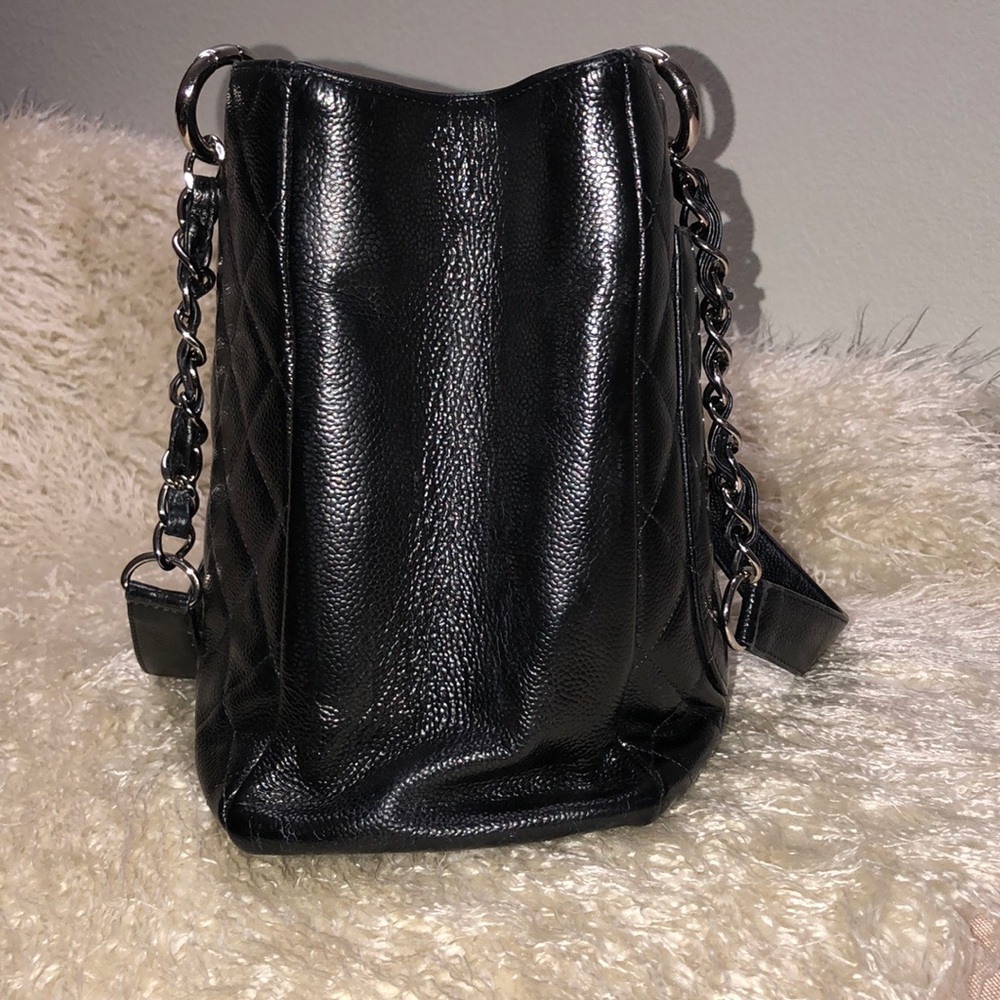 CHANEL GST BLACK CAVIAR LEATHER - Picture 6 of 8